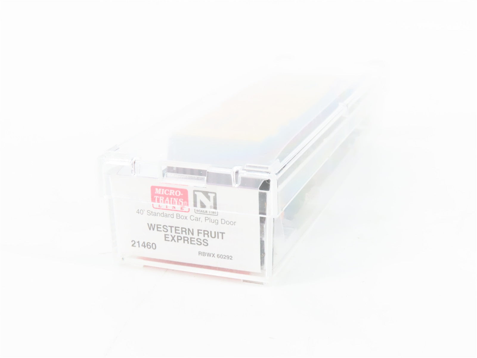 N Scale Micro-Trains MTL 21460 Western Fruit Express 40' Plug Door Box Car RTR