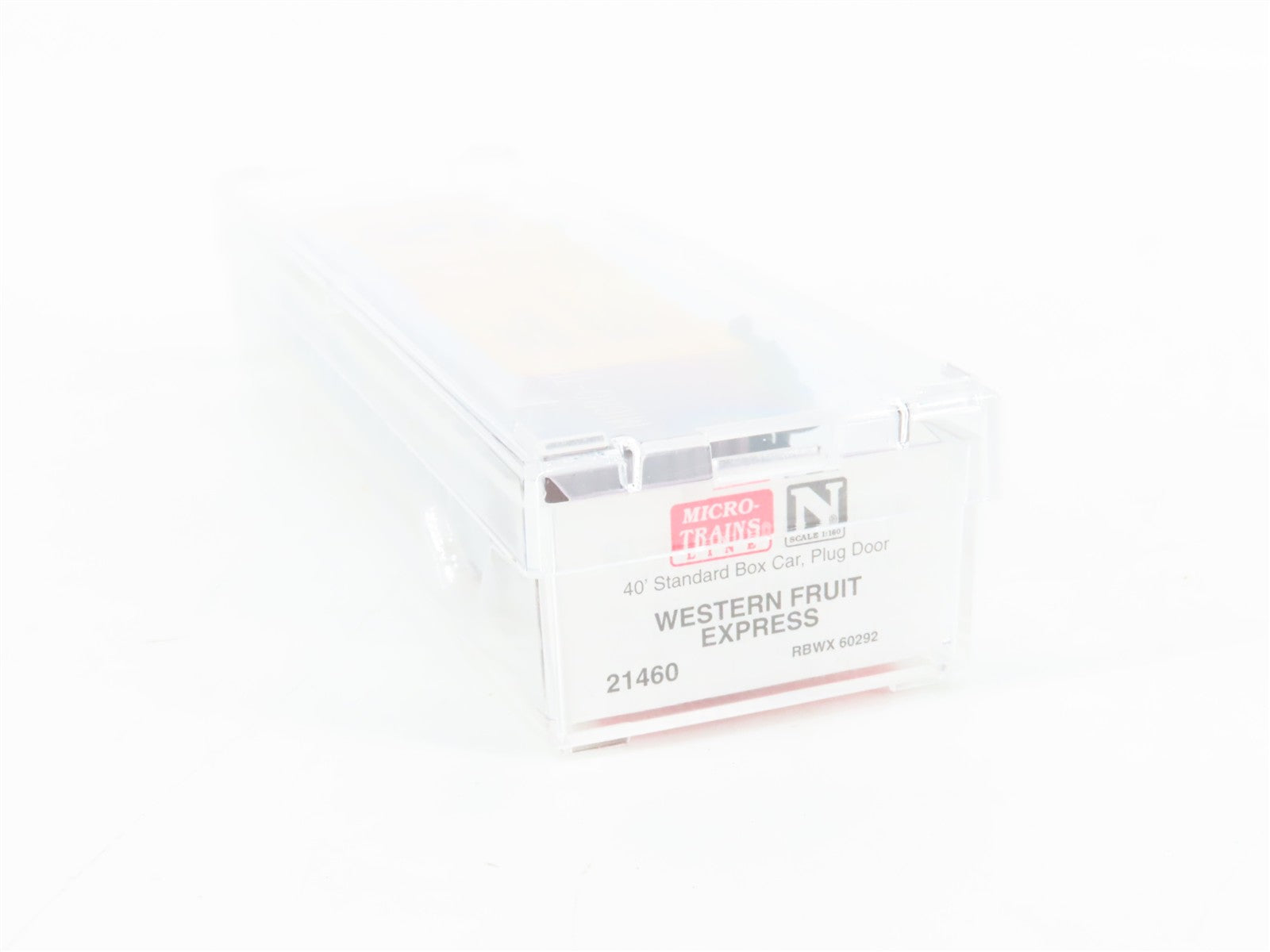 N Scale Micro-Trains MTL 21460 Western Fruit Express 40' Plug Door Box Car RTR