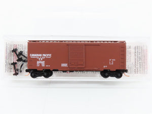 N Scale Micro-Trains MTL 20136 CP Canadian Pacific 40' Box Car 269669 RTR