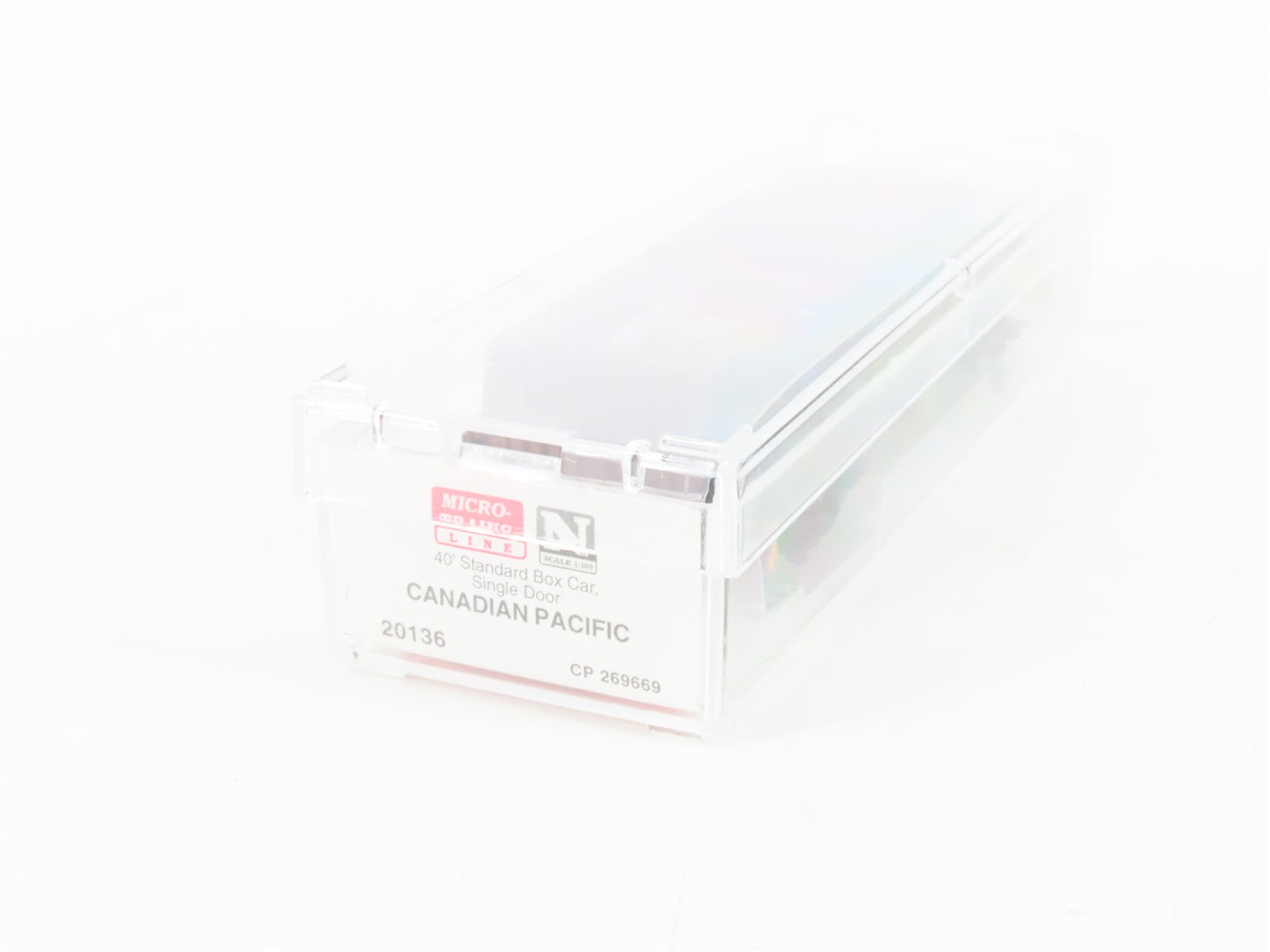 N Scale Micro-Trains MTL 20136 CP Canadian Pacific 40' Box Car 269669 RTR