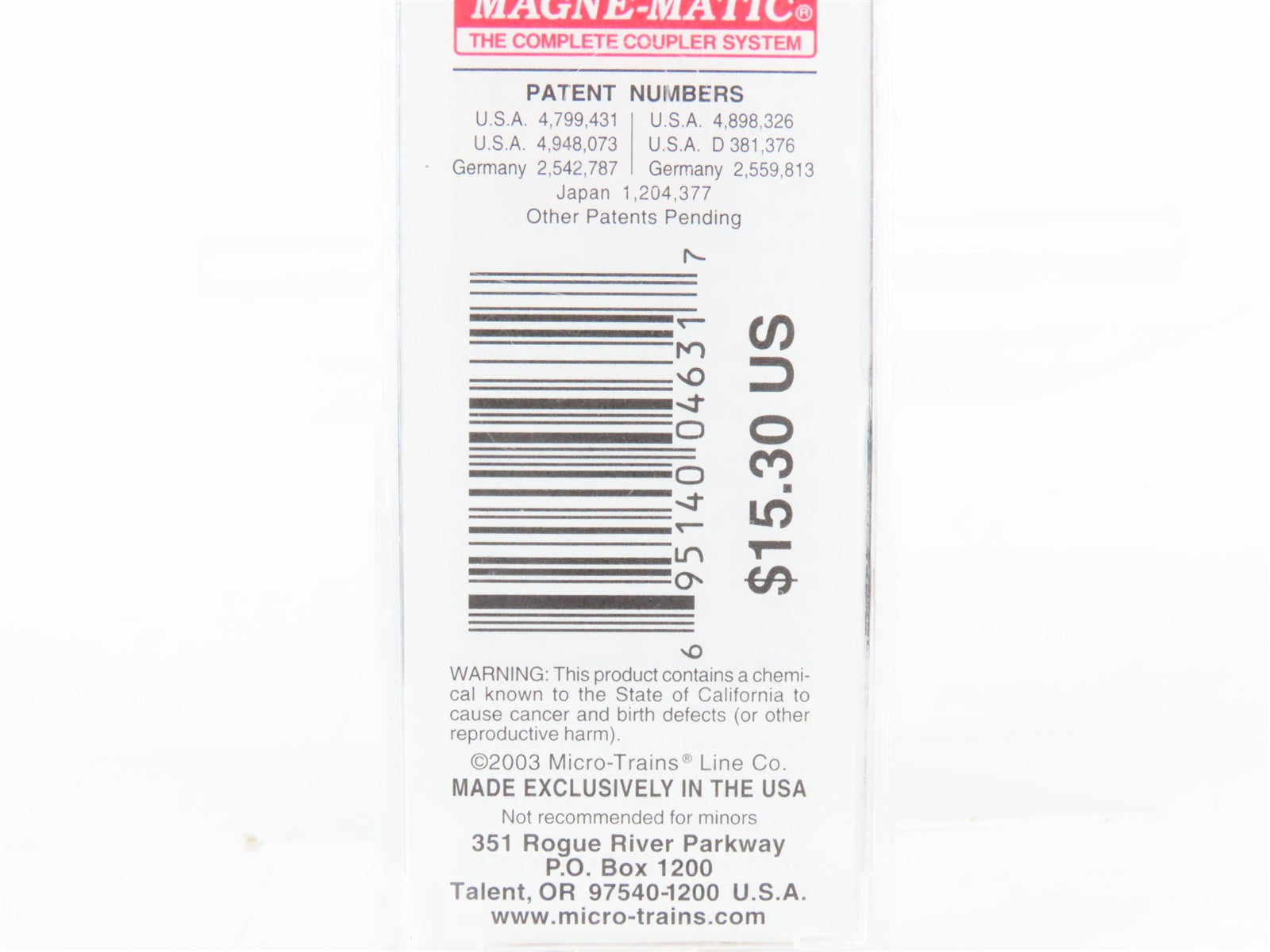 N Scale Micro-Trains MTL 20350 NH New Haven 40' Single Door Box Car 36438 RTR