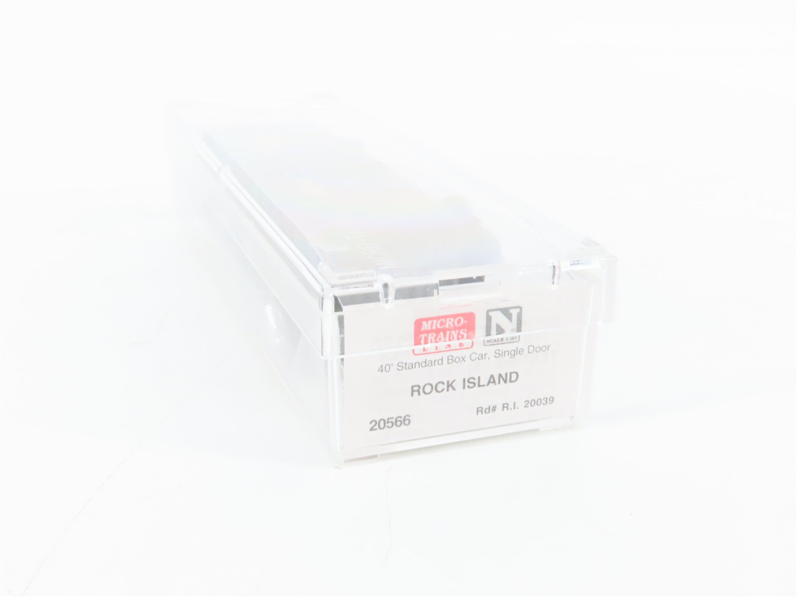 N Scale Micro-Trains MTL 20566 RI Rock Island 40' Box Car 20039 RTR