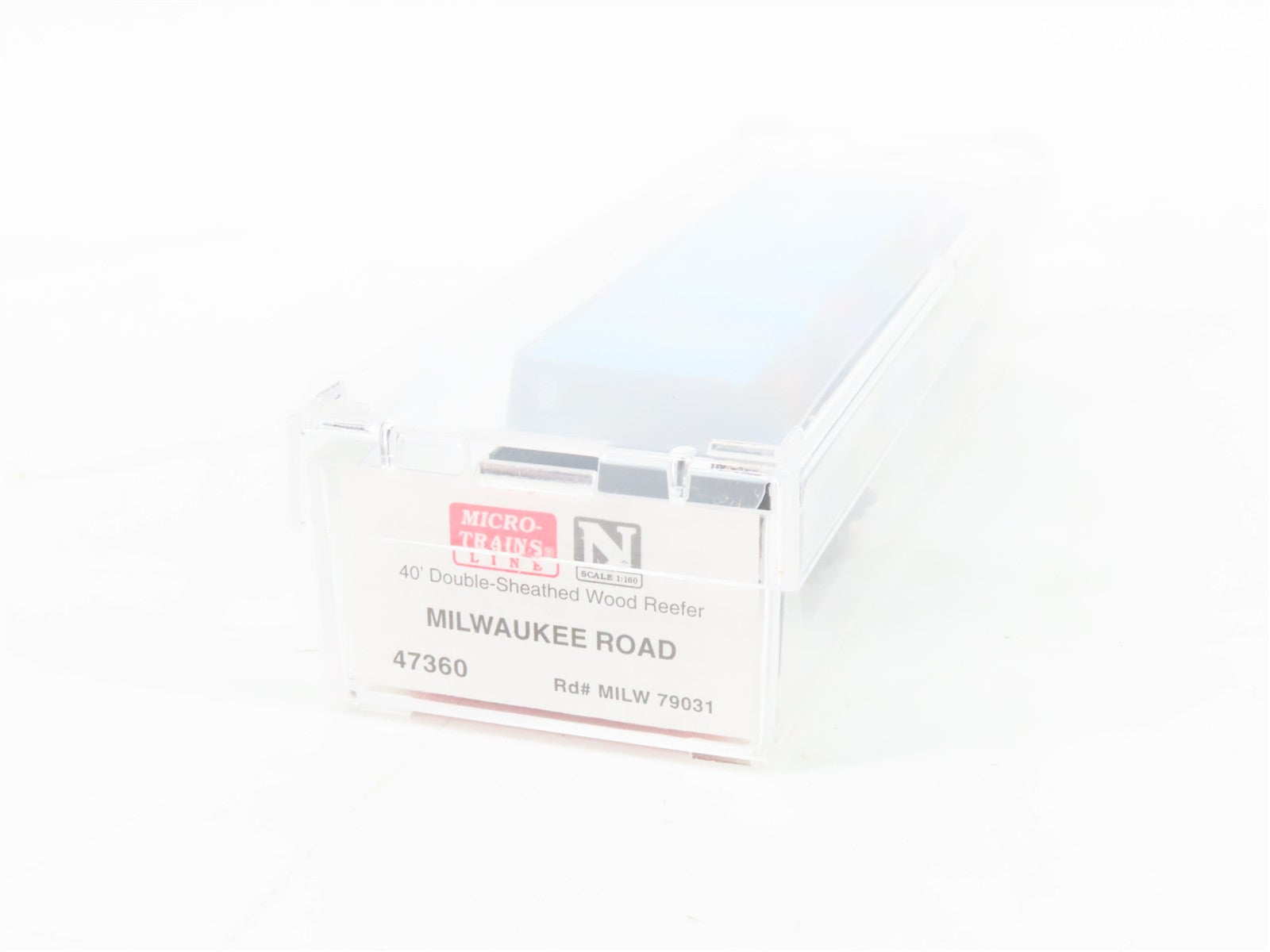 N Scale Micro-Trains MTL 47360 MILW Milwaukee Road 40' Reefer 79031 RTR