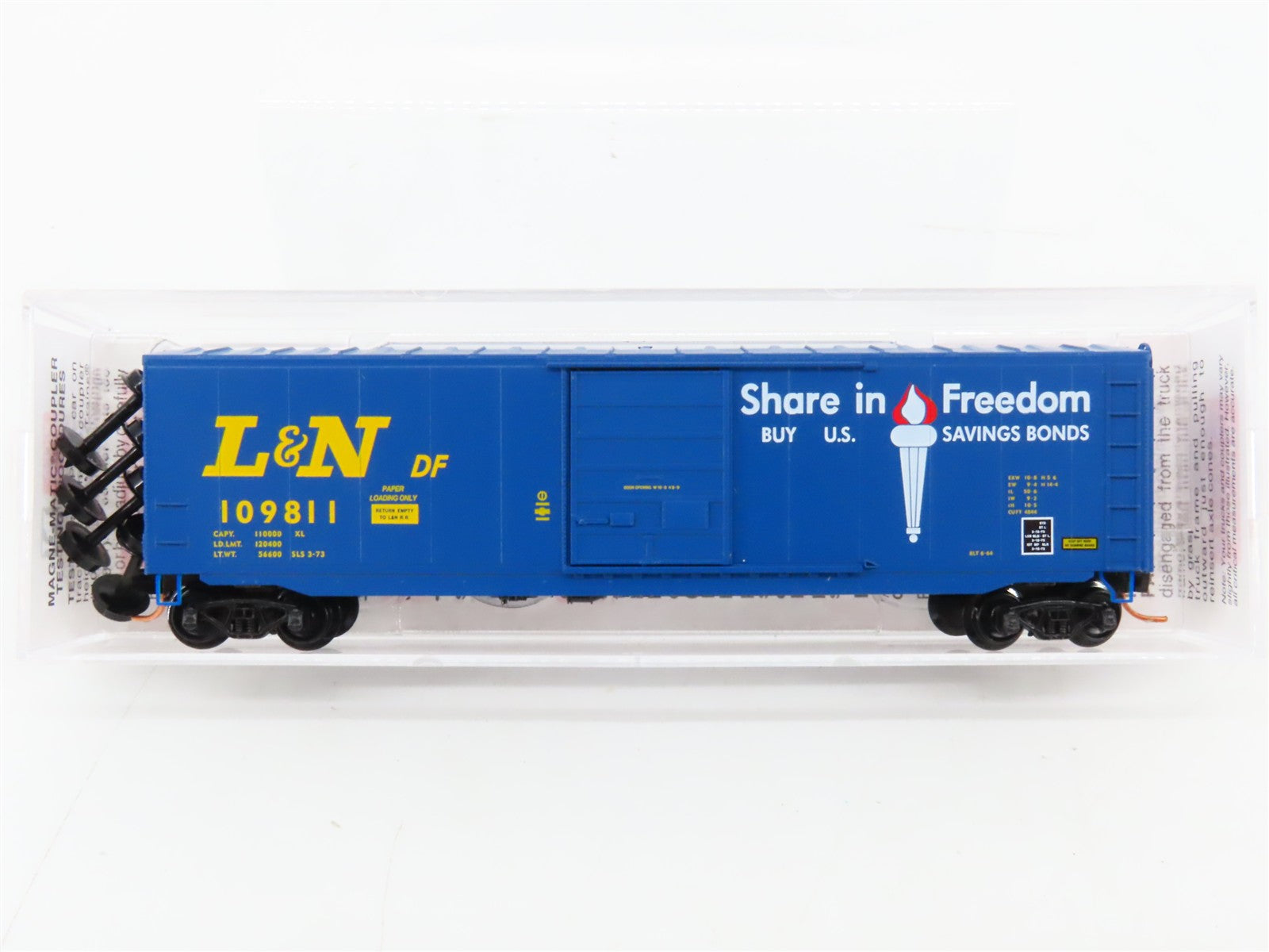 N Scale Micro-Trains MTL 77130 Louisville & Nashville 50' Standard Box Car RTR