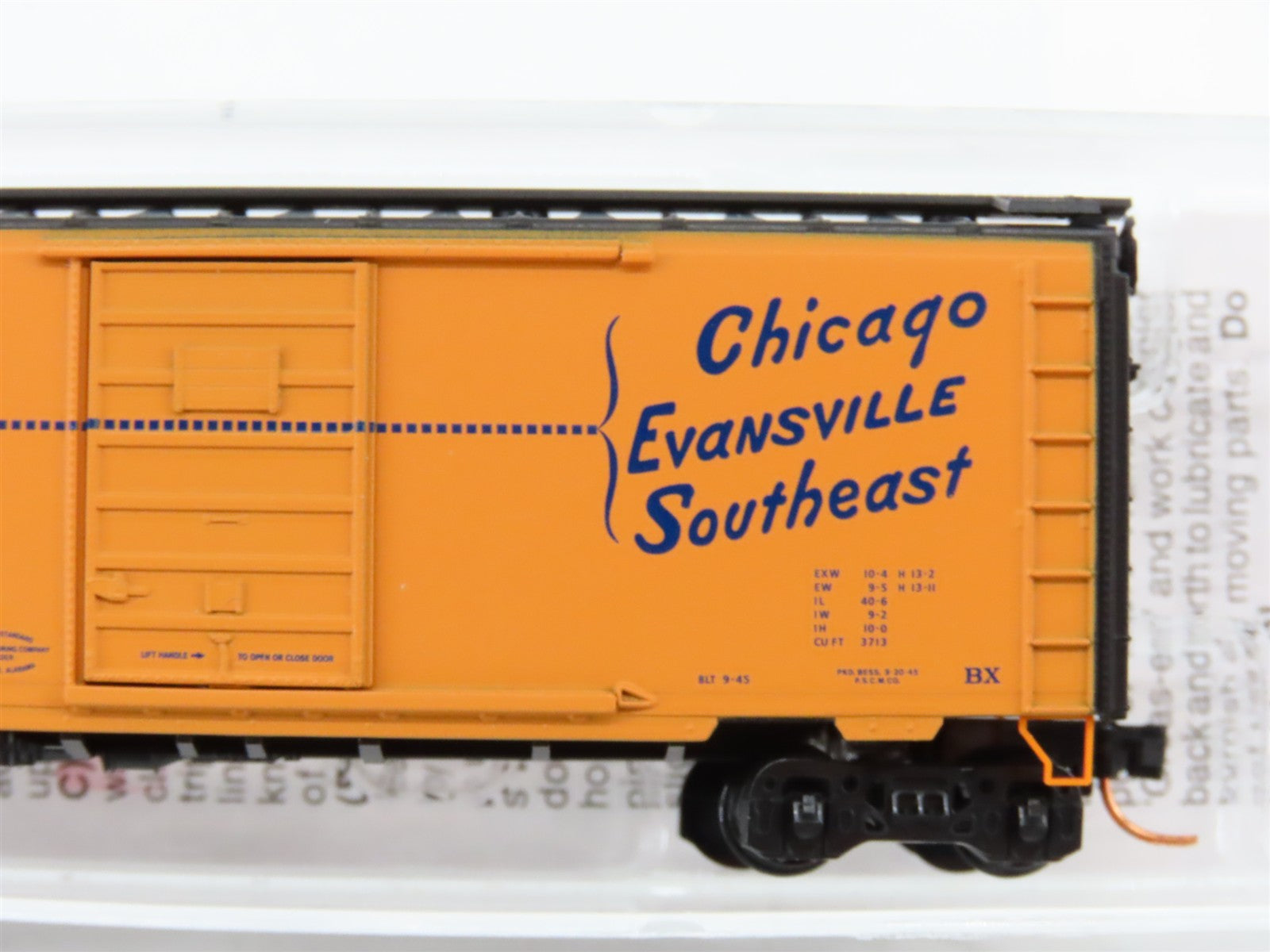 N Scale Micro-Trains MTL 02000705 Chicago & Eastern Illinois 40' Box Car RTR