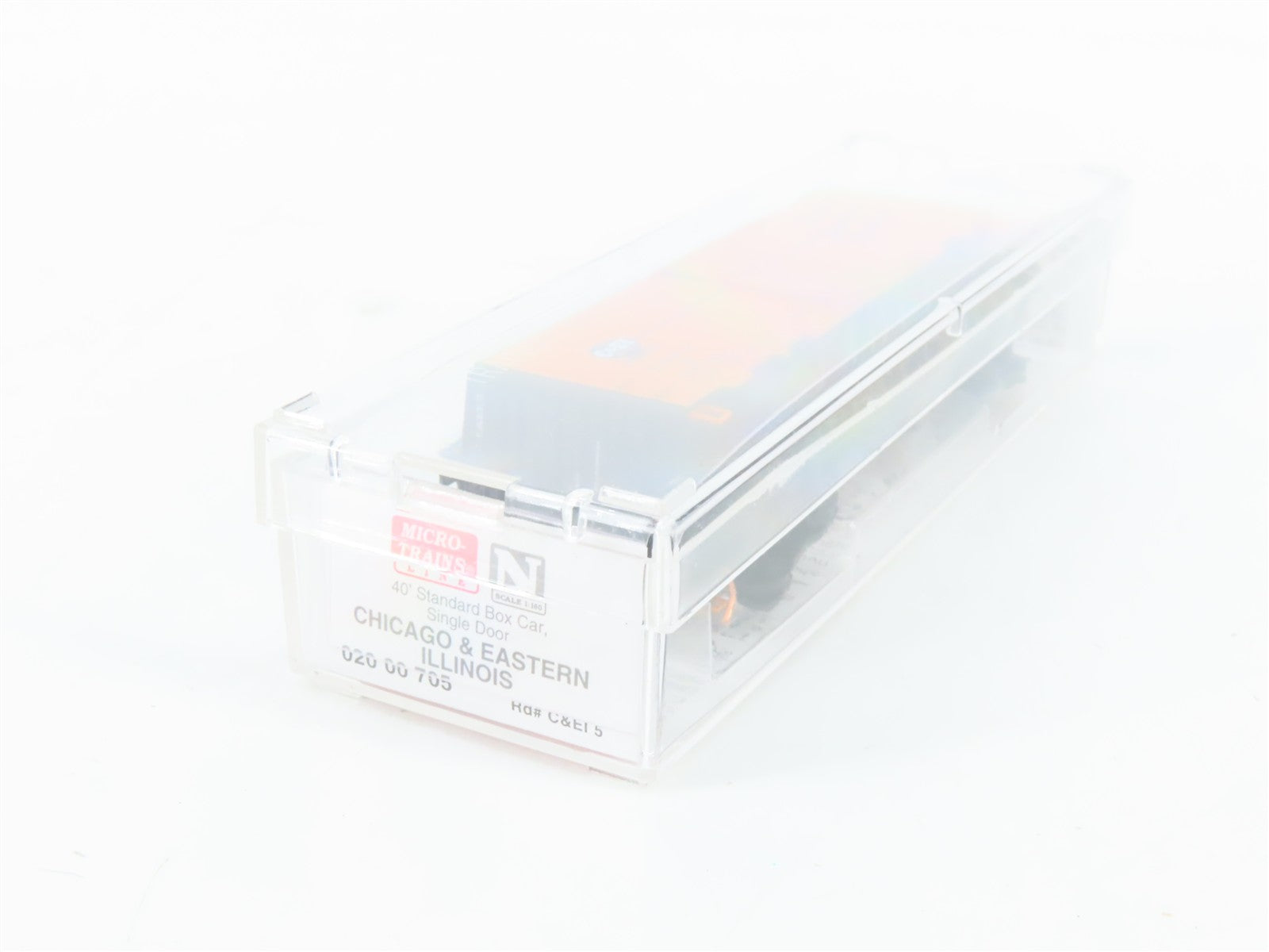 N Scale Micro-Trains MTL 02000705 Chicago & Eastern Illinois 40' Box Car RTR