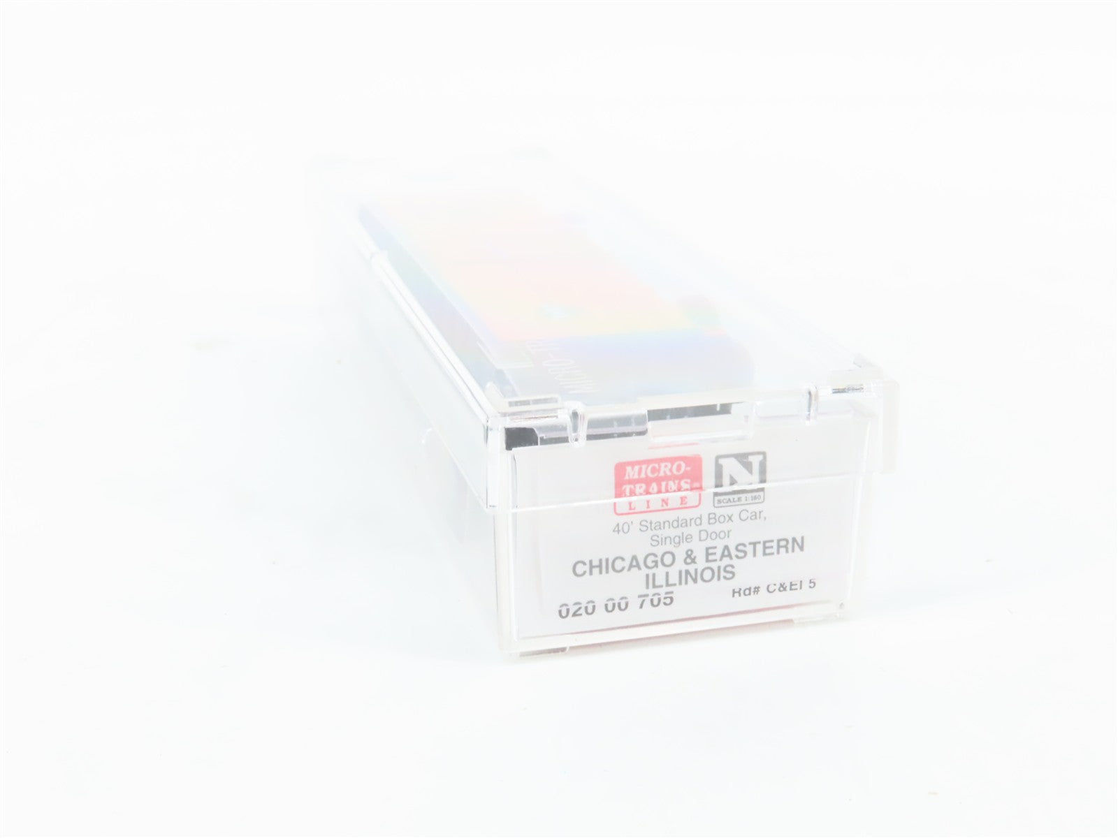 N Scale Micro-Trains MTL 02000705 Chicago & Eastern Illinois 40' Box Car RTR