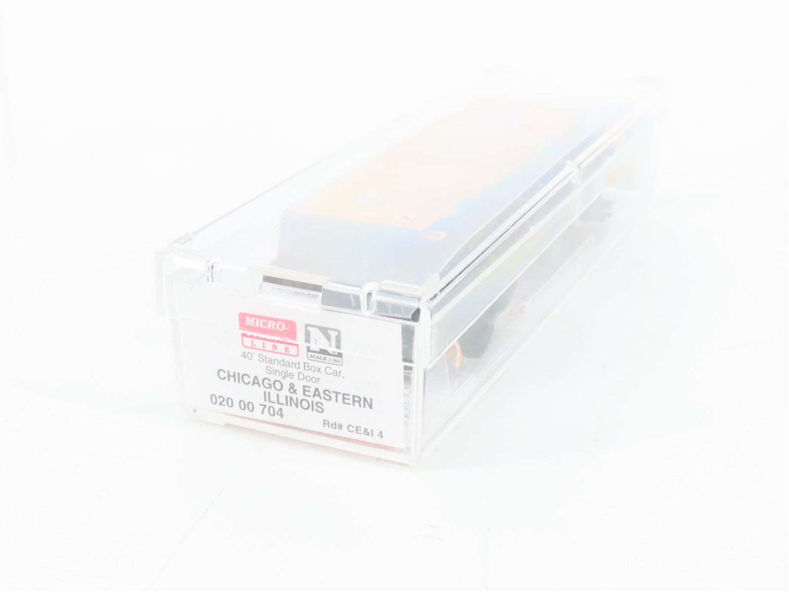 N Scale Micro-Trains MTL 02000704 Chicago & Eastern Illinois 40' Box Car RTR