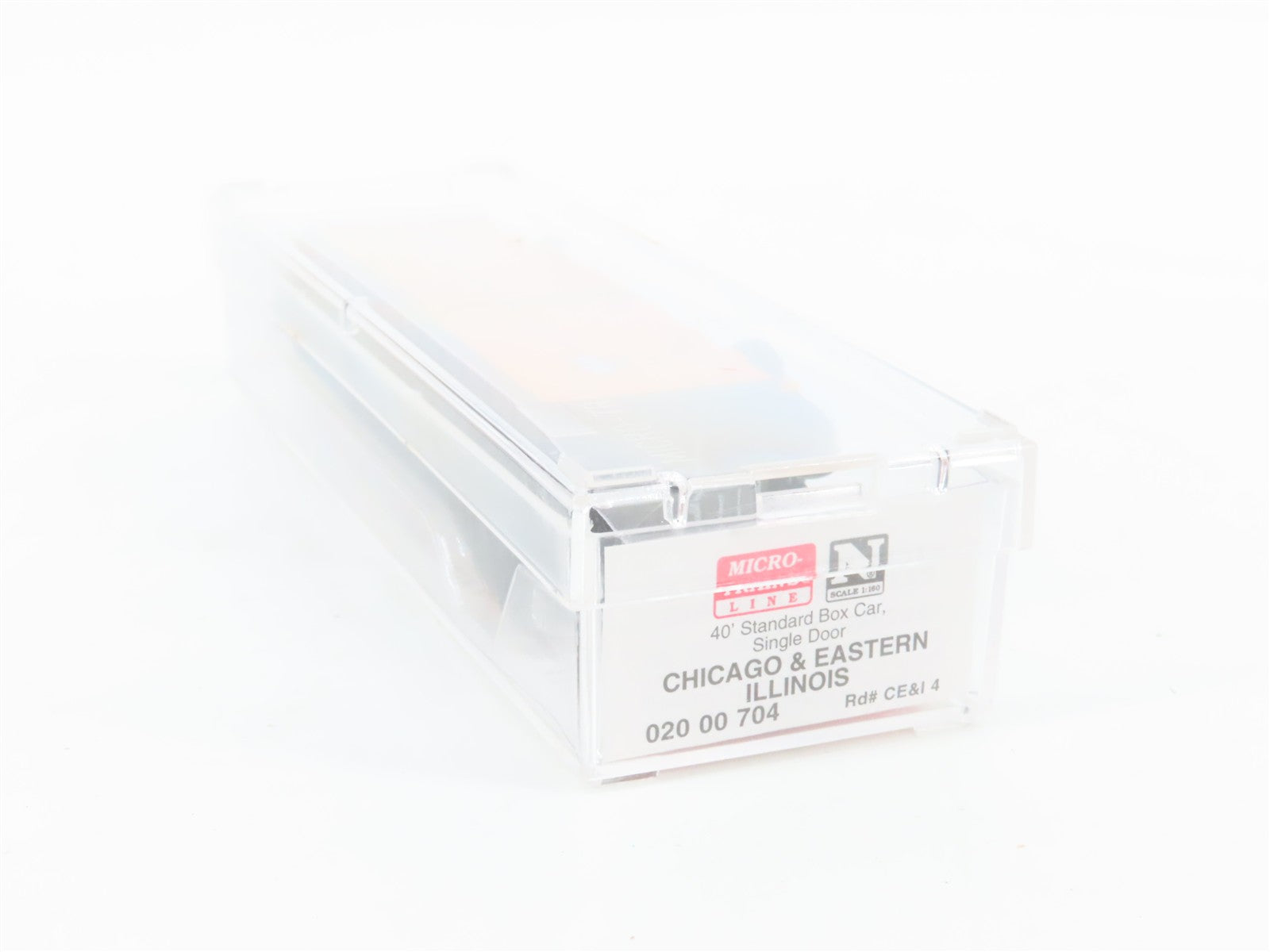 N Scale Micro-Trains MTL 02000704 Chicago & Eastern Illinois 40' Box Car RTR