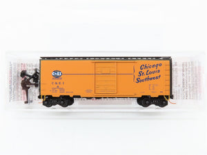 N Scale Micro-Trains MTL 02000704 Chicago & Eastern Illinois 40' Box Car RTR