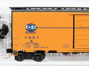 N Scale Micro-Trains MTL 02000705 Chicago & Eastern Illinois 40' Box Car RTR