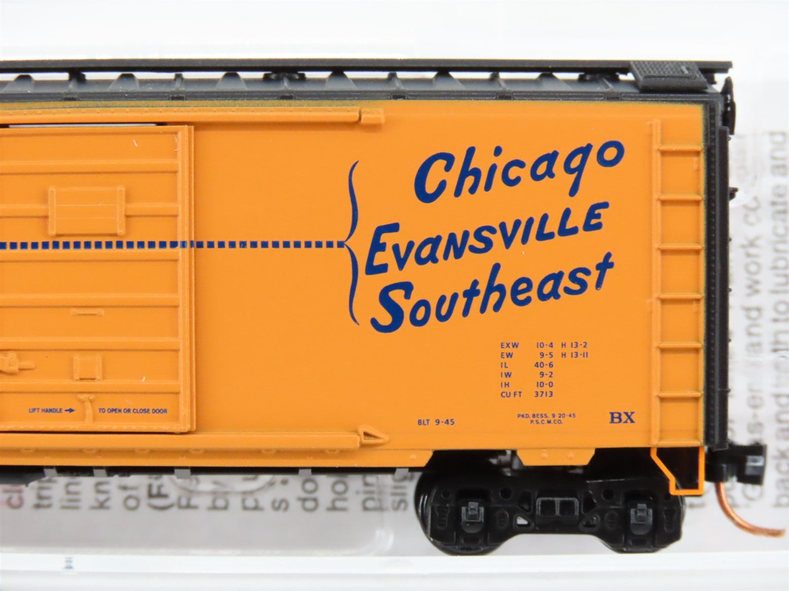N Scale Micro-Trains MTL 02000705 Chicago & Eastern Illinois 40' Box Car RTR