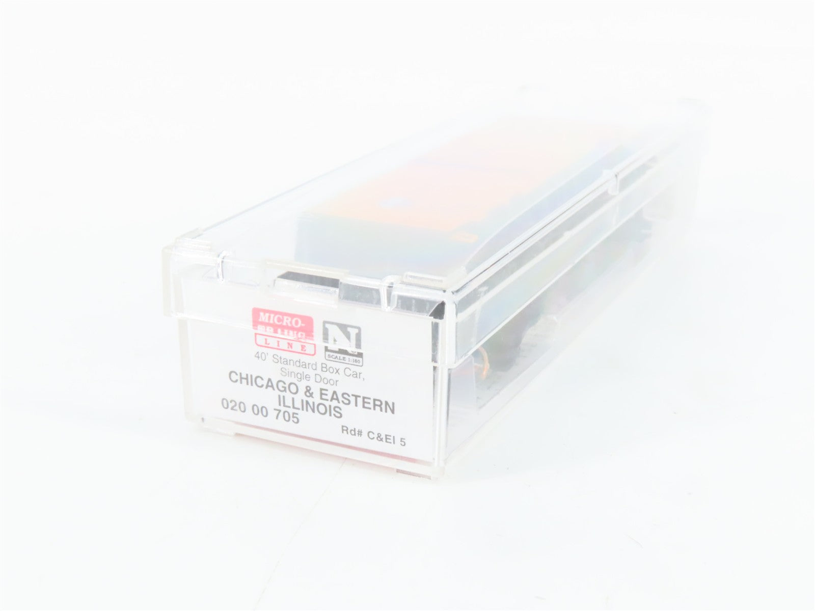 N Scale Micro-Trains MTL 02000705 Chicago & Eastern Illinois 40' Box Car RTR