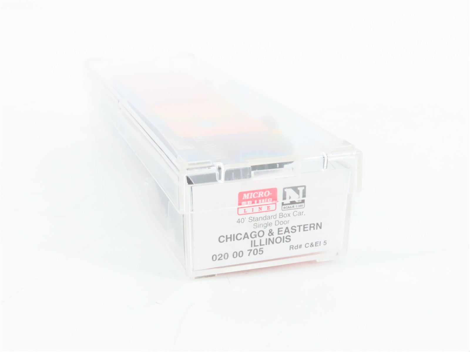 N Scale Micro-Trains MTL 02000705 Chicago & Eastern Illinois 40' Box Car RTR