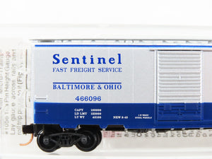 N Scale Micro-Trains MTL 20256 B&O Baltimore & Ohio 40' Box Car 466096 RTR