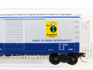 N Scale Micro-Trains MTL 20256 B&O Baltimore & Ohio 40' Box Car 466096 RTR