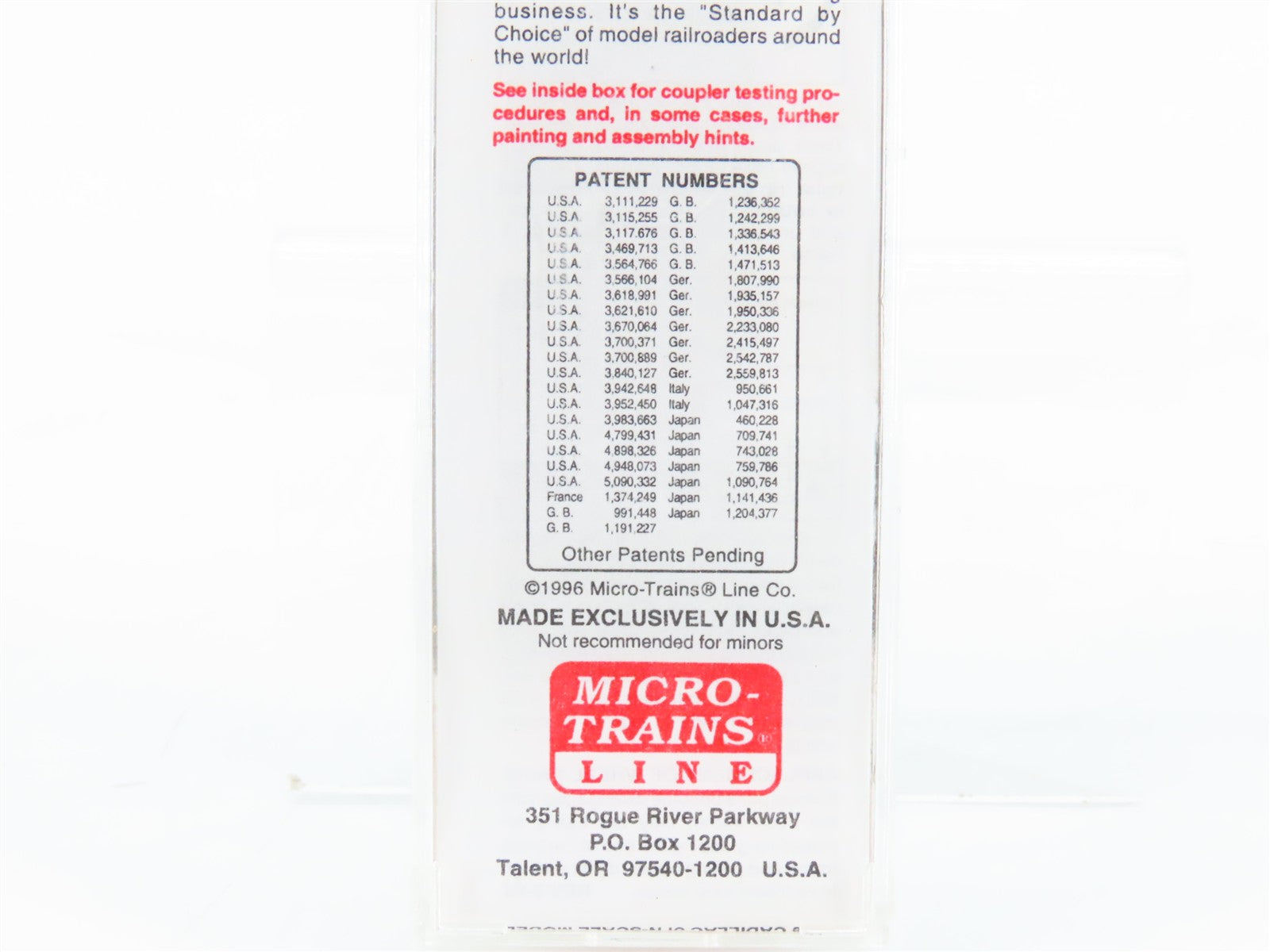 N Scale Micro-Trains MTL 20236 NP Northern Pacific 40' Box Car 1001 RTR