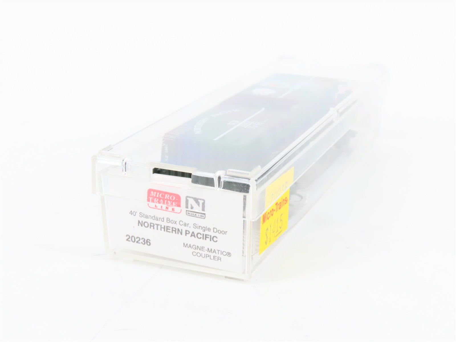 N Scale Micro-Trains MTL 20236 NP Northern Pacific 40' Box Car 1001 RTR