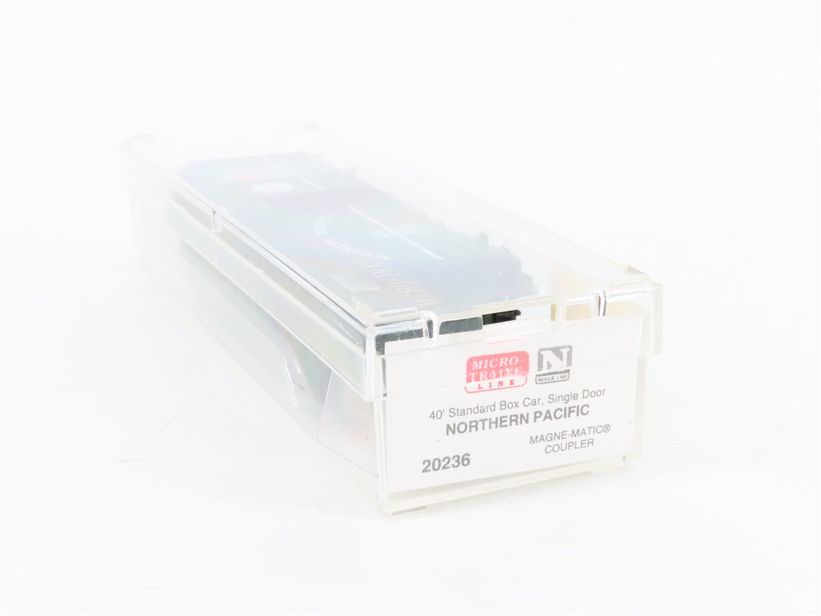 N Scale Micro-Trains MTL 20236 NP Northern Pacific 40' Box Car 1001 RTR