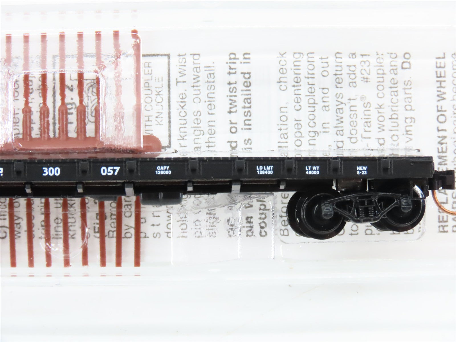 N Scale Micro-Trains MTL 44040 CP Canadian Pacific 50' Flat Car 300057 RTR