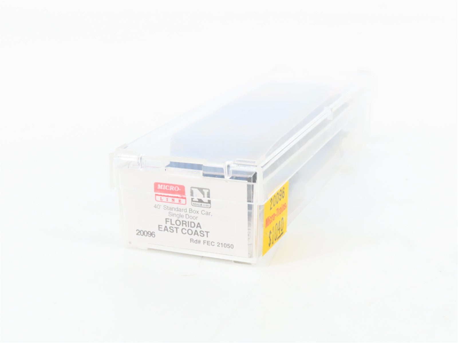 N Scale Micro-Trains MTL 20096 FEC Florida East Coast 40' Box Car 21050 RTR