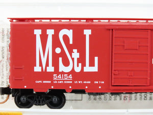 N Scale Micro-Trains MTL 20860 M.StL Minneapolis & St. Louis 40' Box Car RTR
