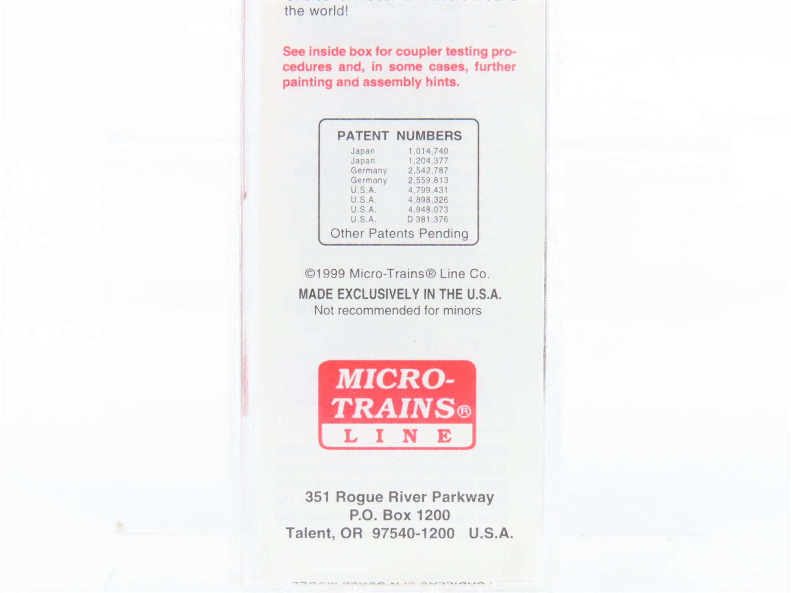 N Scale Micro-Trains MTL 20860 M.StL Minneapolis & St. Louis 40' Box Car RTR
