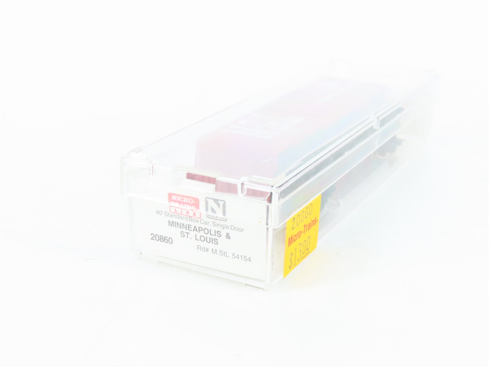 N Scale Micro-Trains MTL 20860 M.StL Minneapolis & St. Louis 40' Box Car RTR