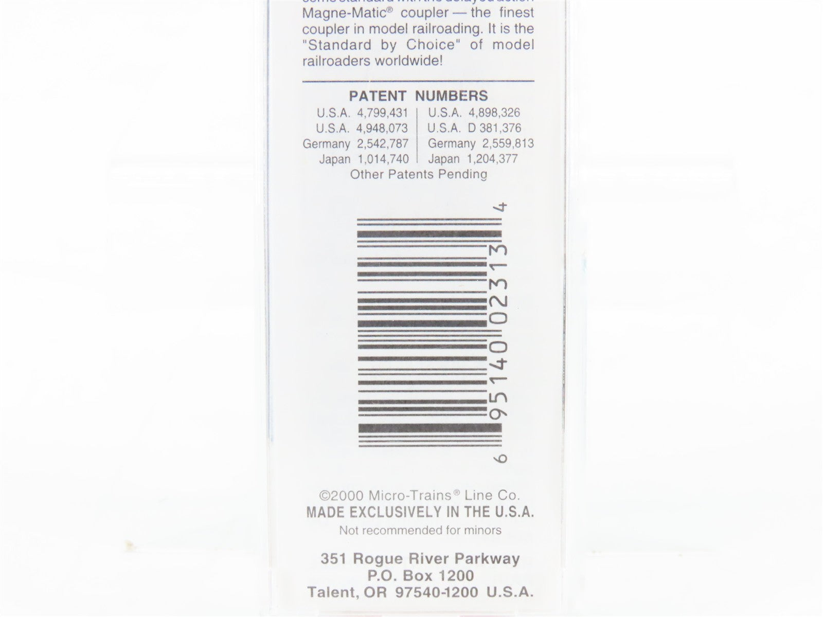 N Scale Micro-Trains MTL 20150 PHD Port Huron & Detroit 40' Box Car 1305 RTR