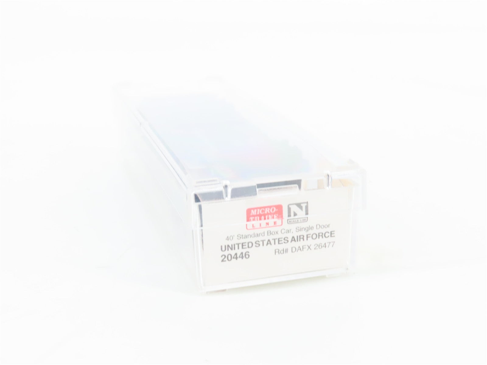 N Scale Micro-Trains MTL 20446 DAFX United States Air Force 40' Box Car RTR