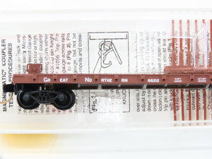 N Scale Micro-Trains MTL 44010 GN Great Northern 50' Flat Car 66212 RTR