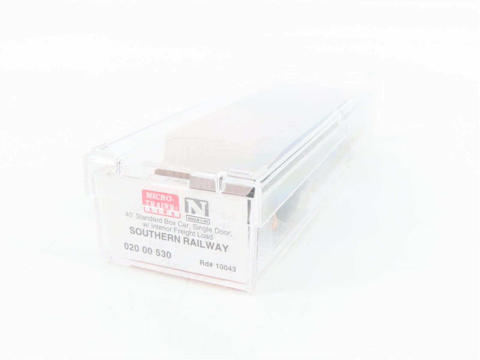 N Scale Micro-Trains MTL 02000530 Southern Railway 40' Box Car 10043 RTR