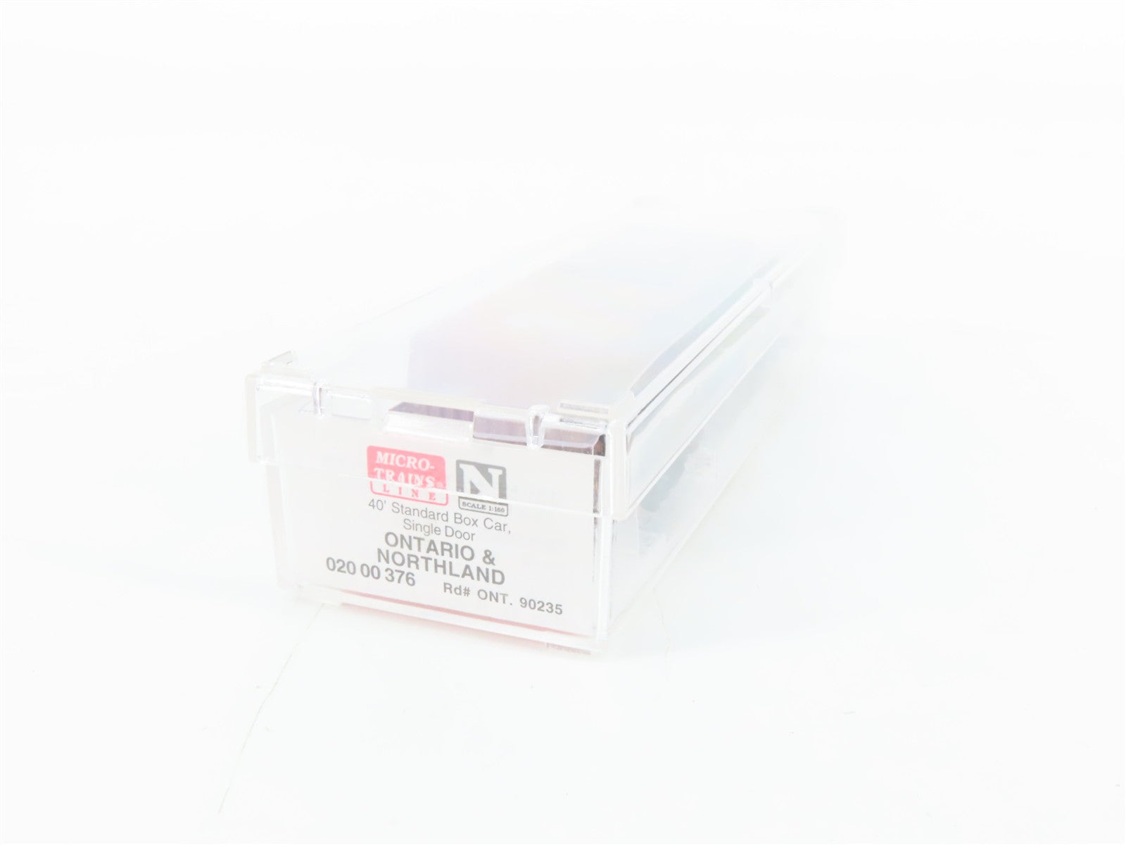 N Scale Micro-Trains MTL 02000376 ONT Ontario & Northland 40' Box Car 90235 RTR