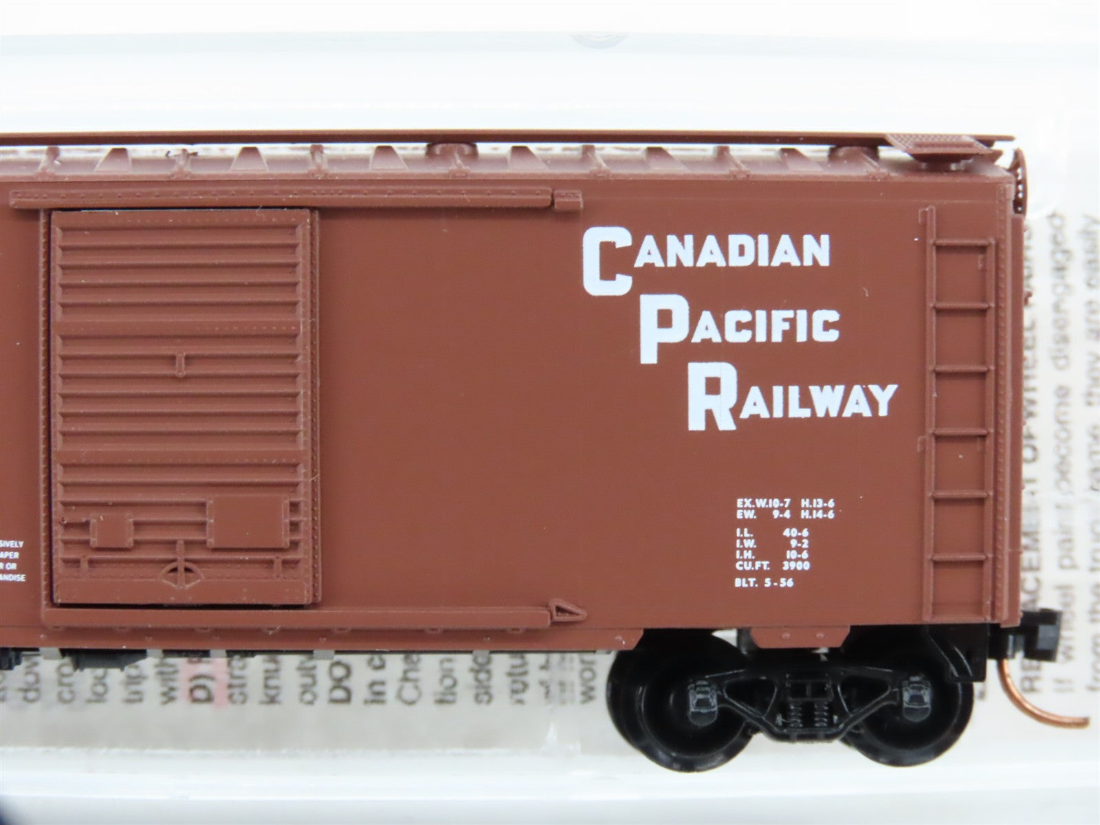 N Scale Micro-Trains MTL 20436/1 CP Canadian Pacific 40' Box Car 51029 RTR