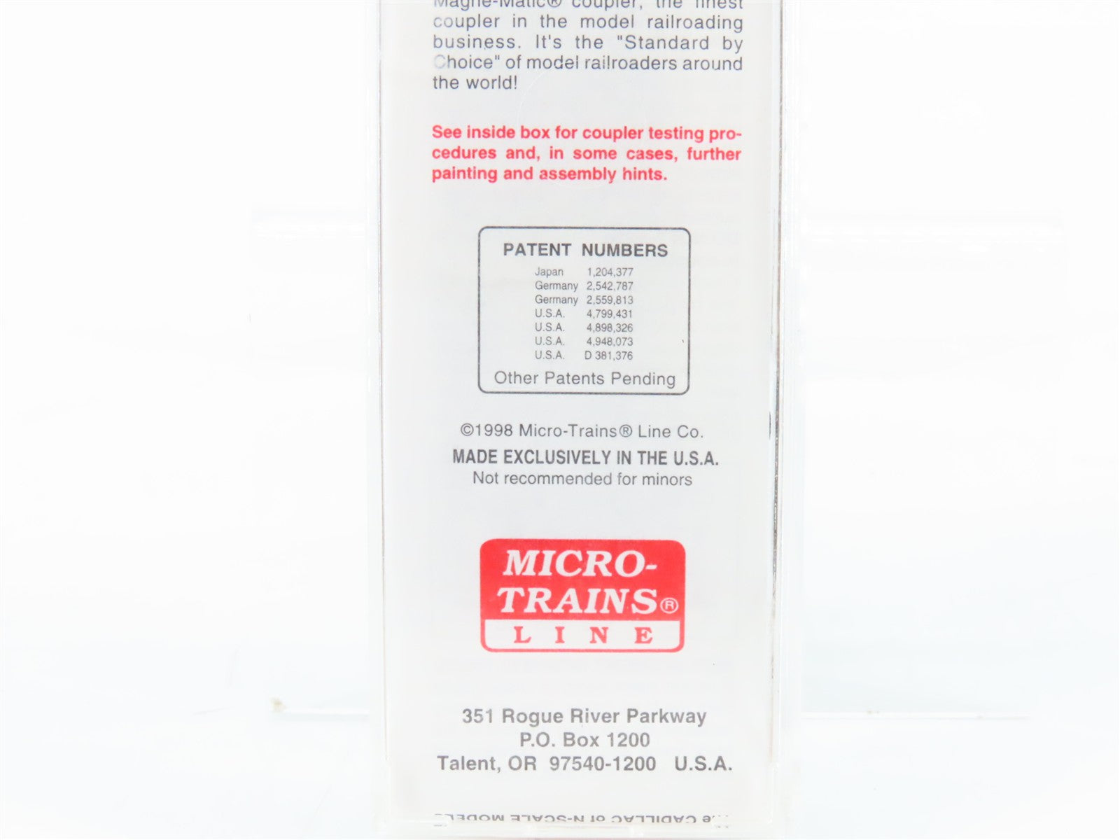 N Scale Micro-Trains MTL 20466 CGW Chicago Great Western 40' Box Car 93365 RTR