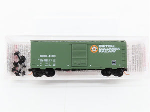 N Scale Micro-Trains MTL 20580 BCOL British Columbia Railway 40' Box Car RTR