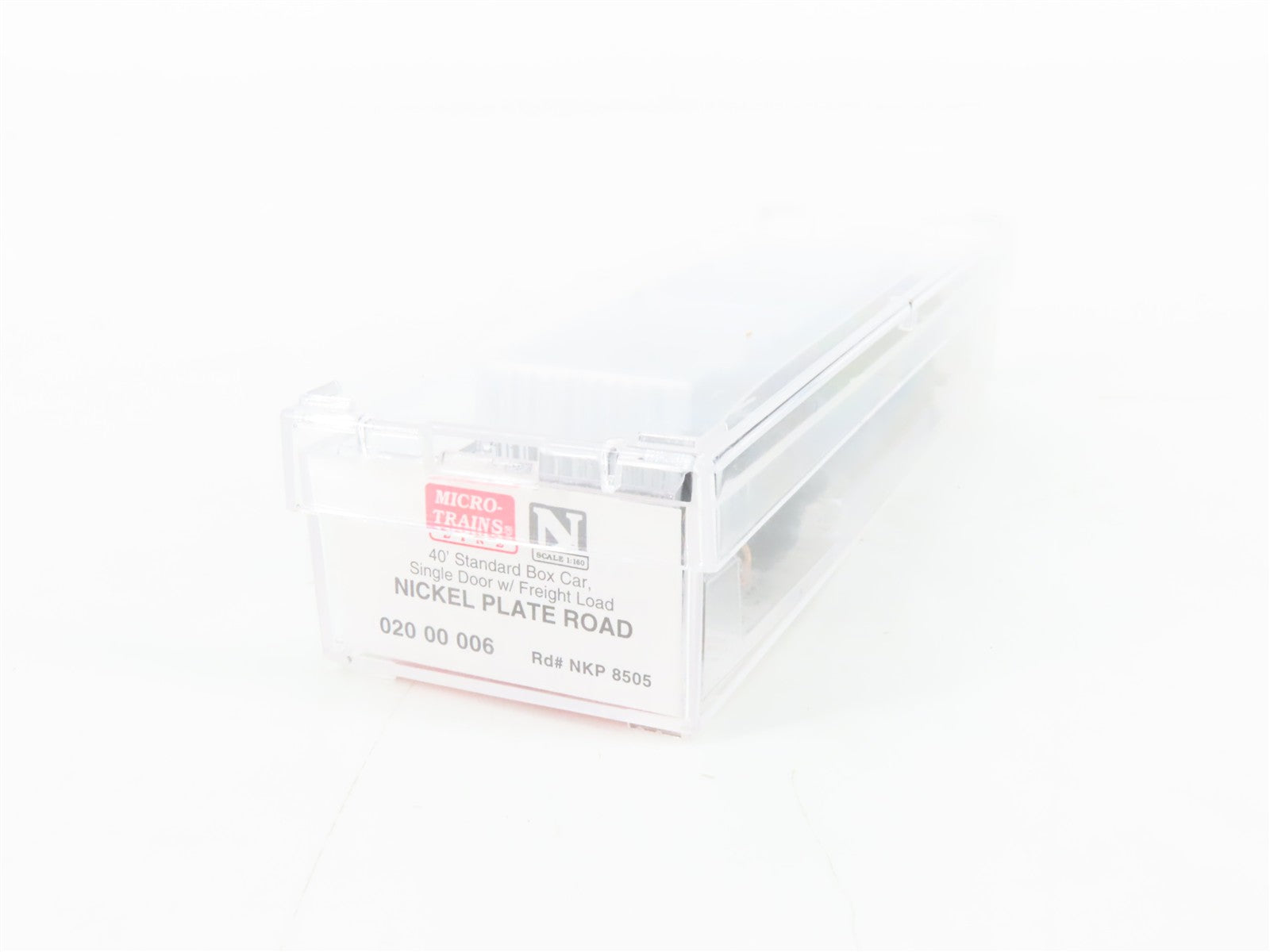N Scale Micro-Trains MTL 02000006 NKP Nickel Plate Road 40' Box Car 8505 RTR