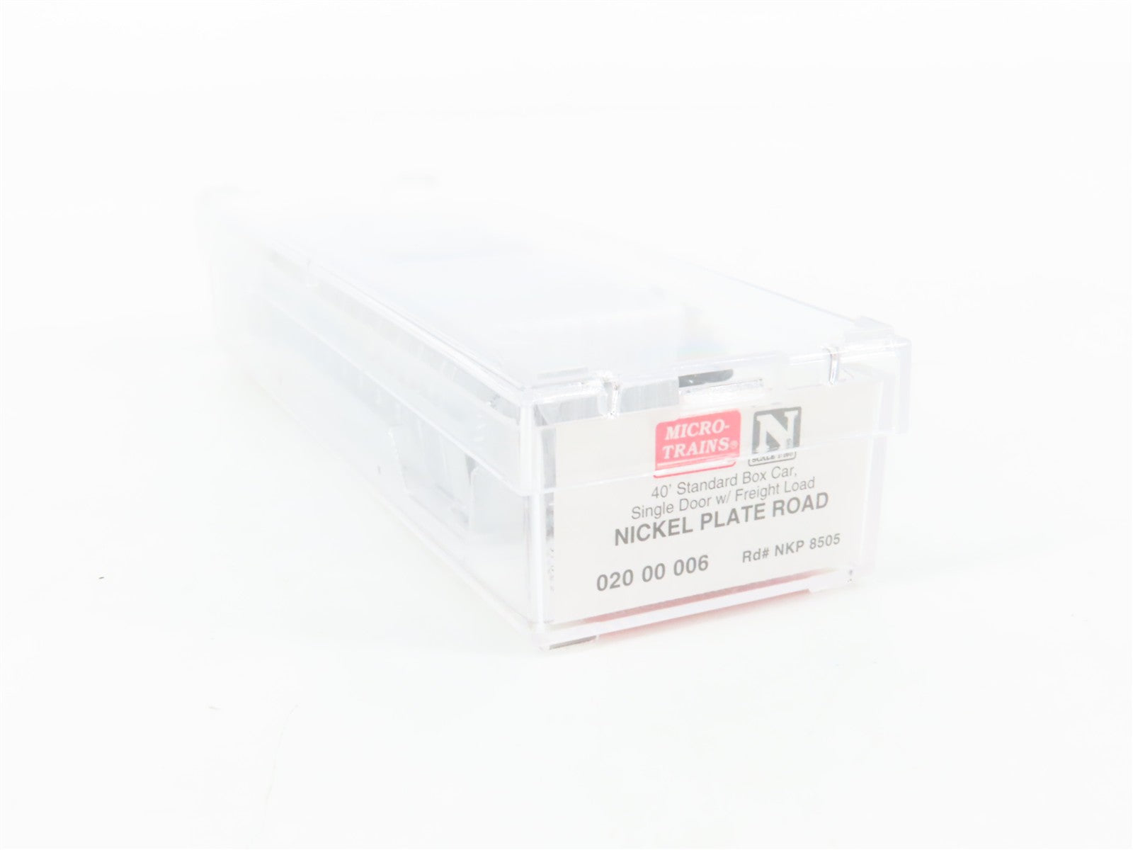 N Scale Micro-Trains MTL 02000006 NKP Nickel Plate Road 40' Standard Box Car RTR
