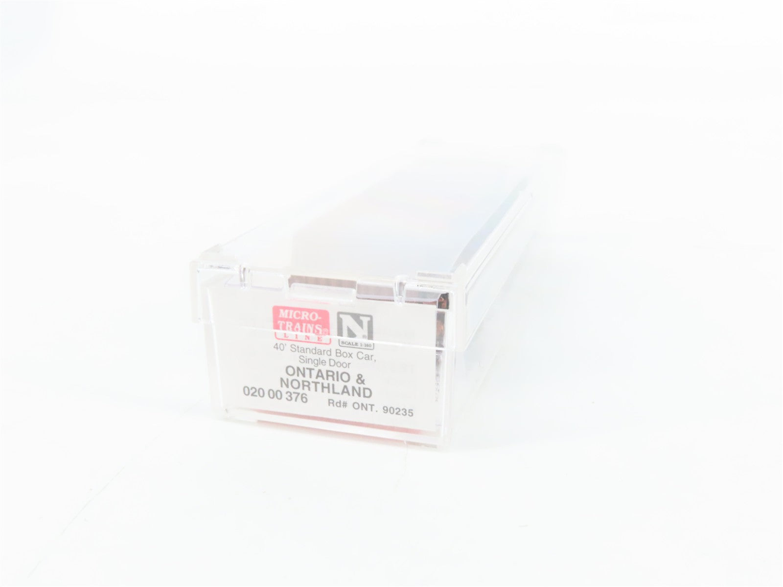 N Scale Micro-Trains MTL 02000376 ONT Ontario & Northland 40' Box Car 90235 RTR