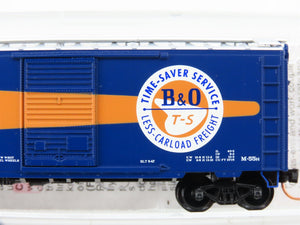 N Scale Micro-Trains MTL 20266 B&O Baltimore & Ohio 40' Box Car 467434 RTR