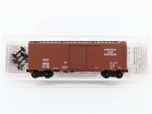 N Scale Micro-Trains MTL 20606 N&W Norfolk & Western 40' Standard Box Car RTR