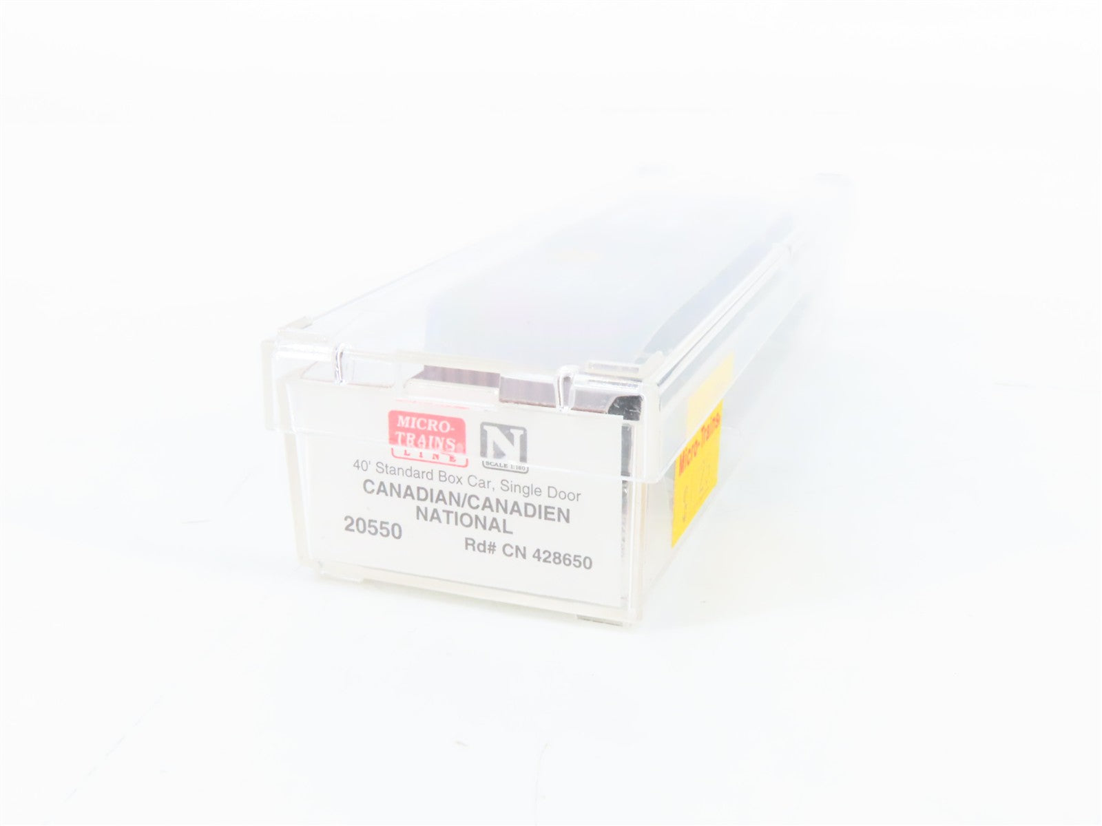 N Scale Micro-Trains MTL 20550 CN Canadian National 40' Box Car 428650 RTR