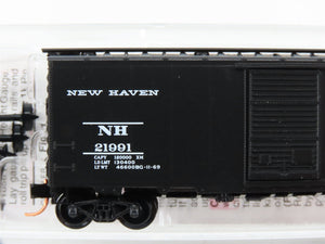 N Scale Micro-Trains MTL 20686 NH New Haven 40' Box Car 21991 RTR