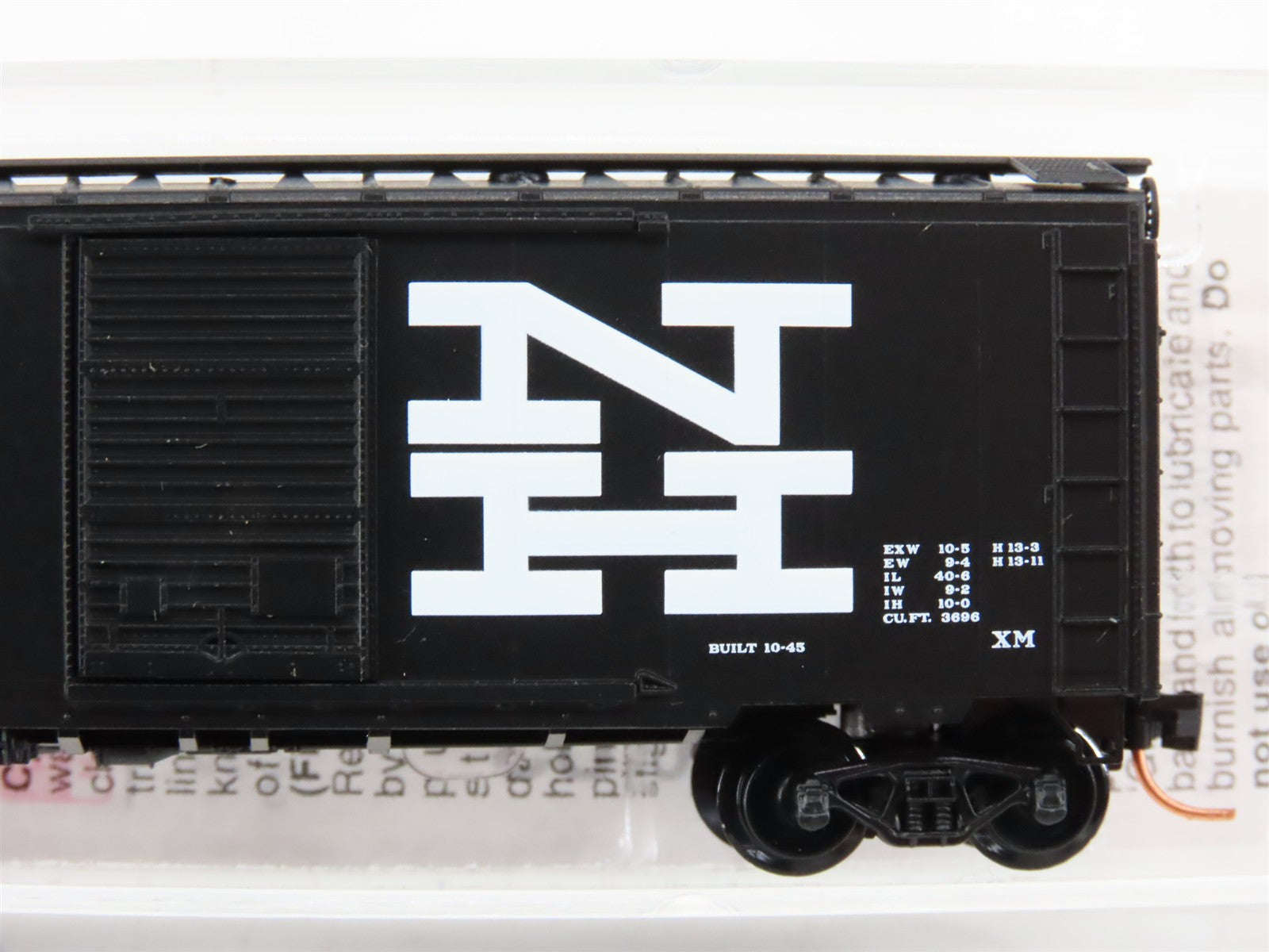 N Scale Micro-Trains MTL 20686 NH New Haven 40' Box Car 21991 RTR