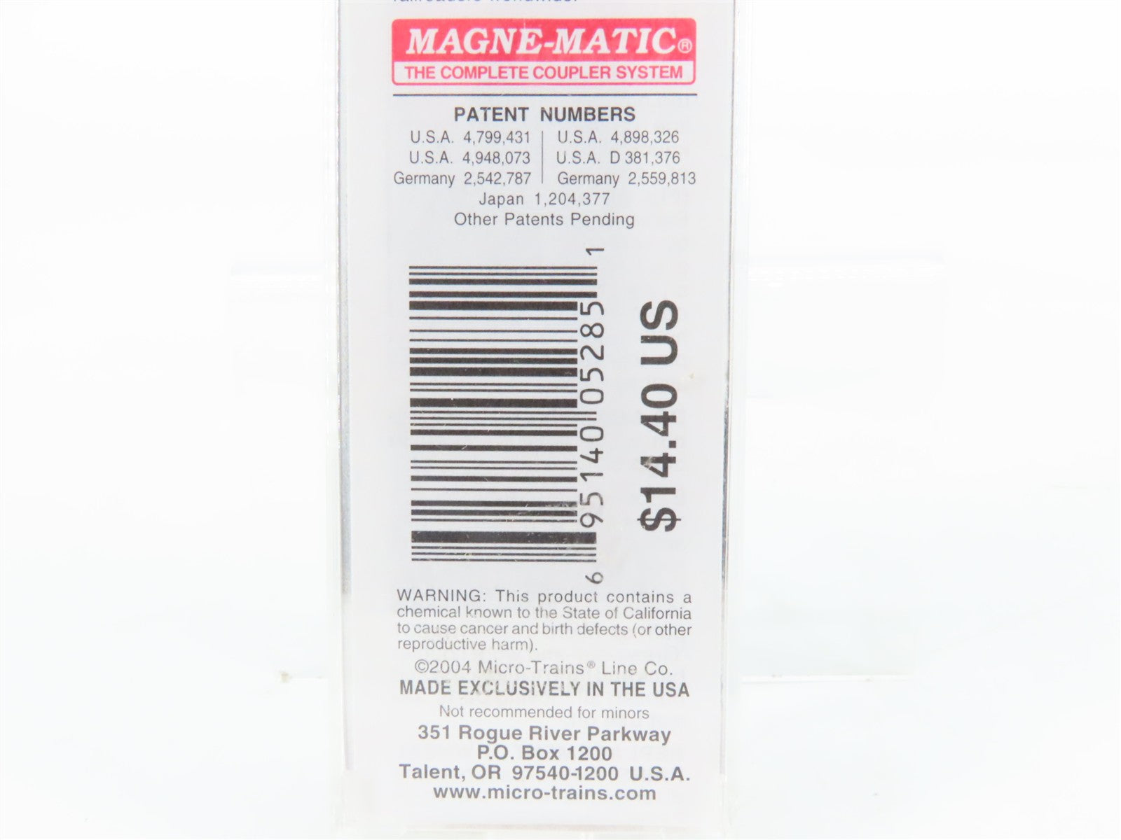 N Scale Micro-Trains MTL 20686 NH New Haven 40' Box Car 21991 RTR