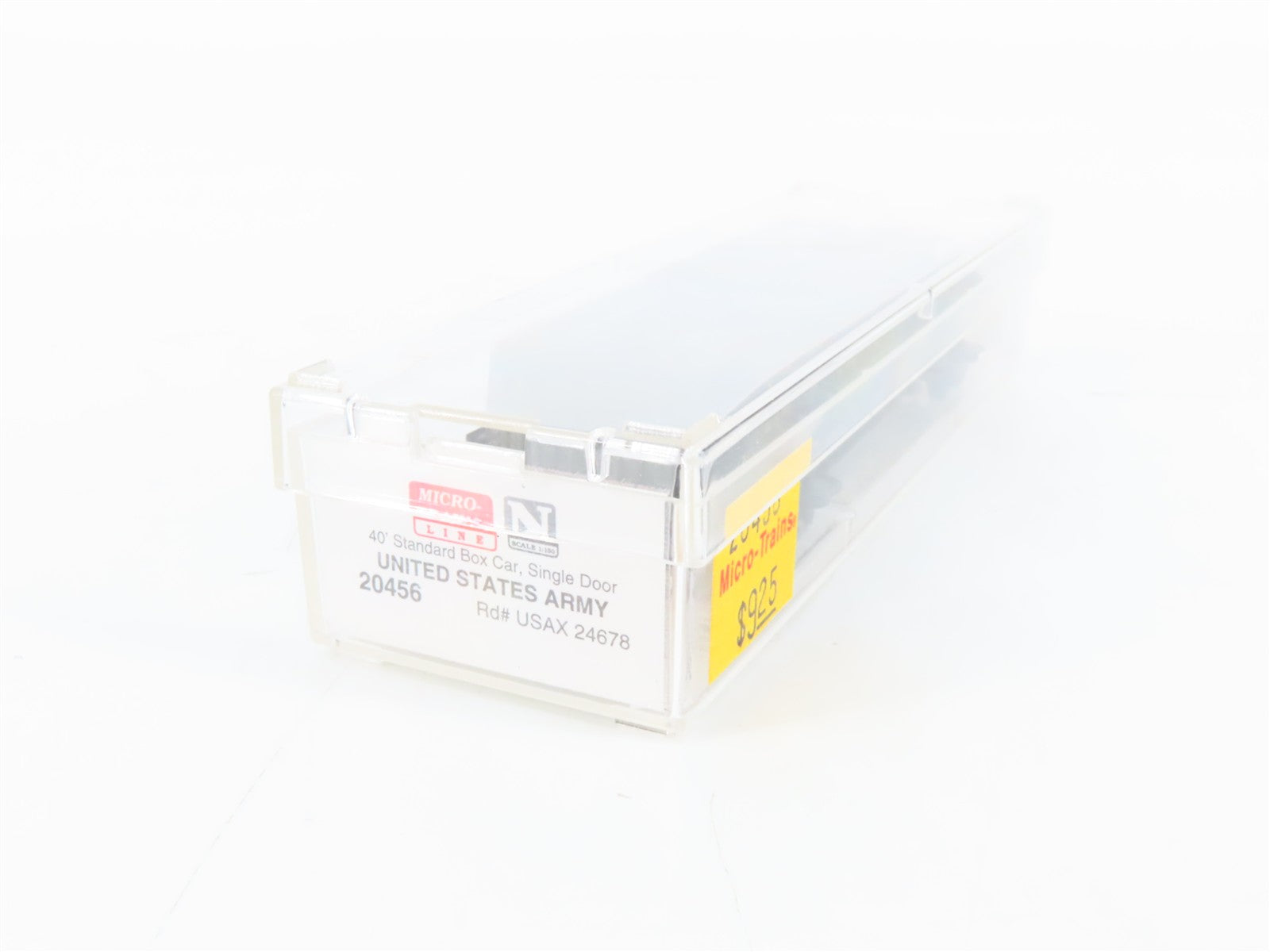 N Scale Micro-Trains MTL 20456 USAX United States Army 40' Box Car 24678 RTR
