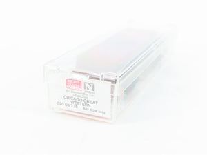 N Scale Micro-Trains MTL 02000736 CGW Chicago Great Western 40' Box Car 5356 RTR