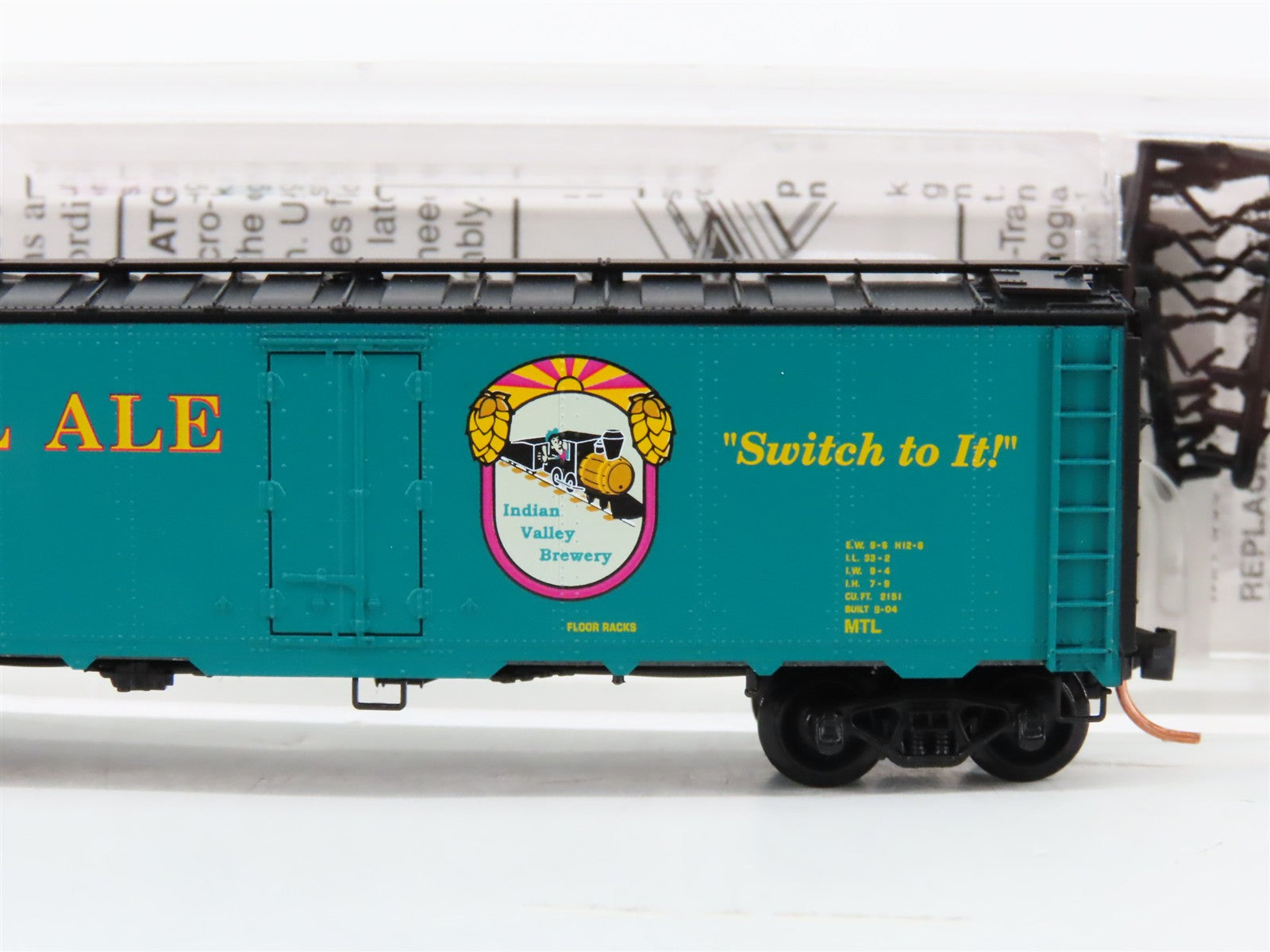 N Scale Micro-Trains MTL 59130 IVB Indian Valley Brewery 40' Reefer 609 RTR
