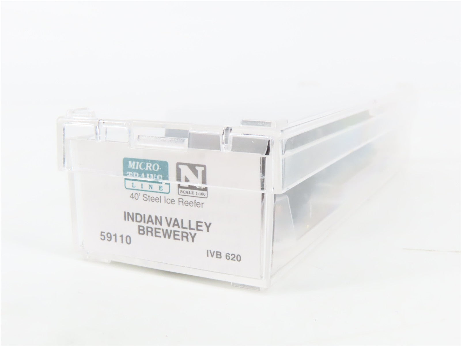N Scale Micro-Trains MTL 59110 Indian Valley Brewery 40' Steel Ice Reefer RTR
