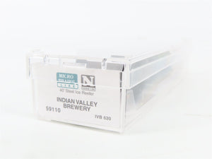 N Scale Micro-Trains MTL 59110 Indian Valley Brewery 40' Steel Ice Reefer RTR